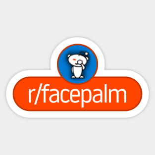 SubReddit: Facepalm Sticker